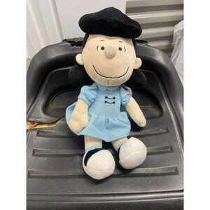 Peanuts Stuffed Animal Plush Charlie Brown Friend Lucy Kohls Cares 14" Toy Doll